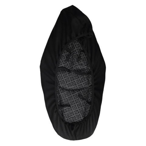 GP Kompozit Yamaha XMAX 250-400 2018-2026 Uyumlu Fileli Motosiklet Konfor Sele Kılıfı Siyah