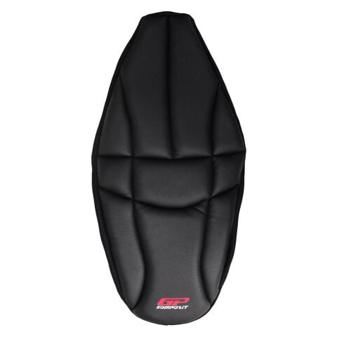 GP Kompozit Yamaha XMAX 250-400 2018-2026 Uyumlu Fileli Motosiklet Konfor Sele Kılıfı Siyah