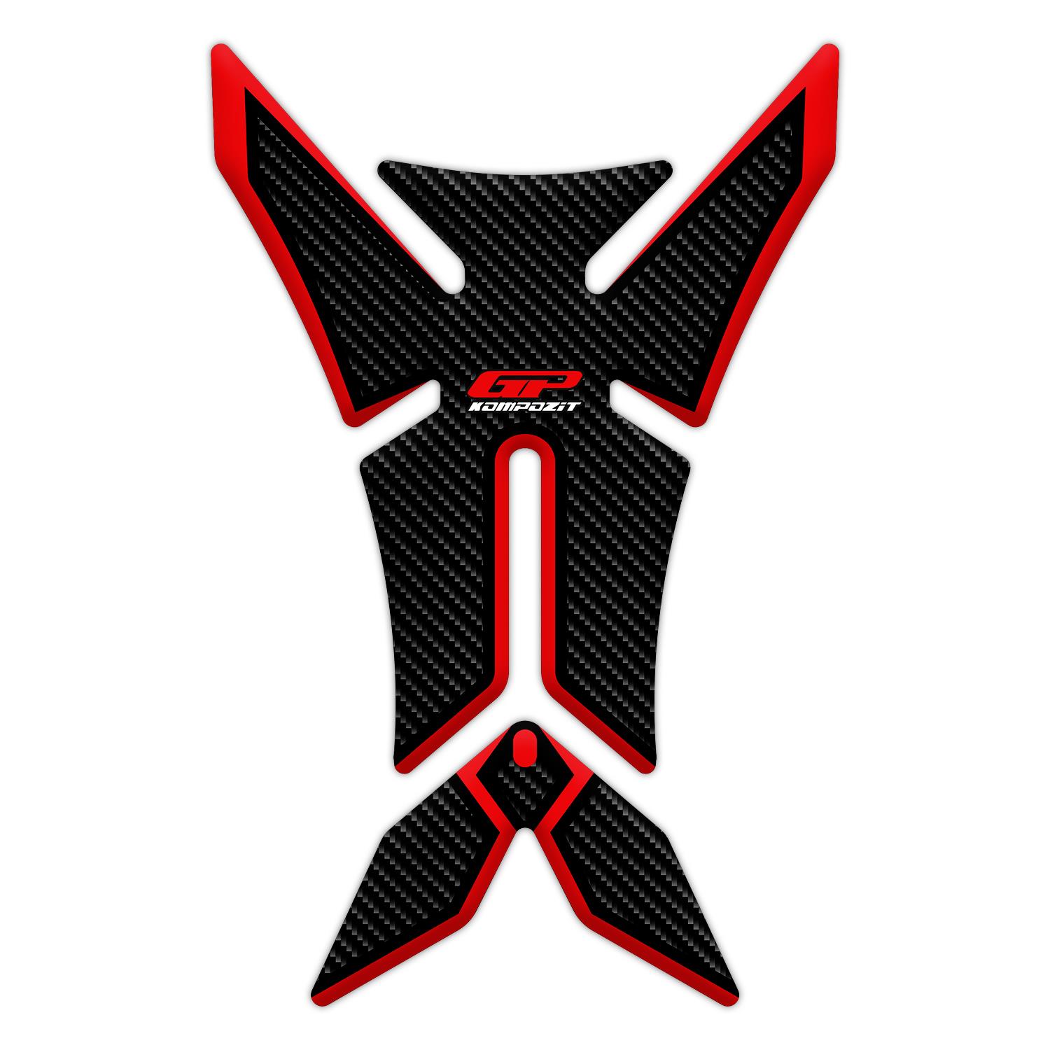 GP Kompozit Universal Tank Pad Model X Kırmızı