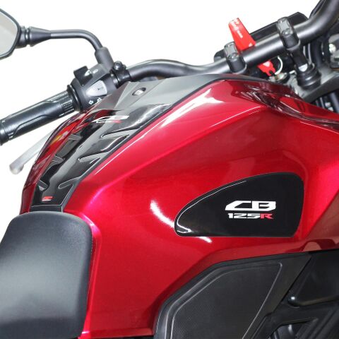GP Kompozit Honda CB125R 2018-2019 Uyumlu Tank Pad Seti Siyah