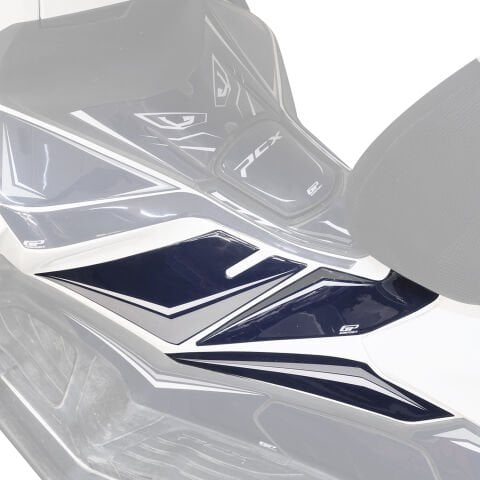 GP Kompozit Honda PCX 125 / 150 2025-2026 Uyumlu Yan Ayak Pad Mavi