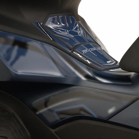 GP Kompozit Honda PCX 125 2021-2024 Uyumlu Tank Pad Mavi