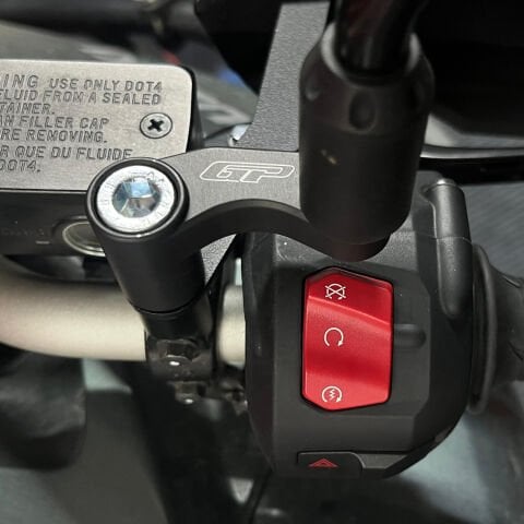 GP Kompozit Suzuki V-Strom 800 DE 2024-2025 Uyumlu Ayna Genişletme Siyah