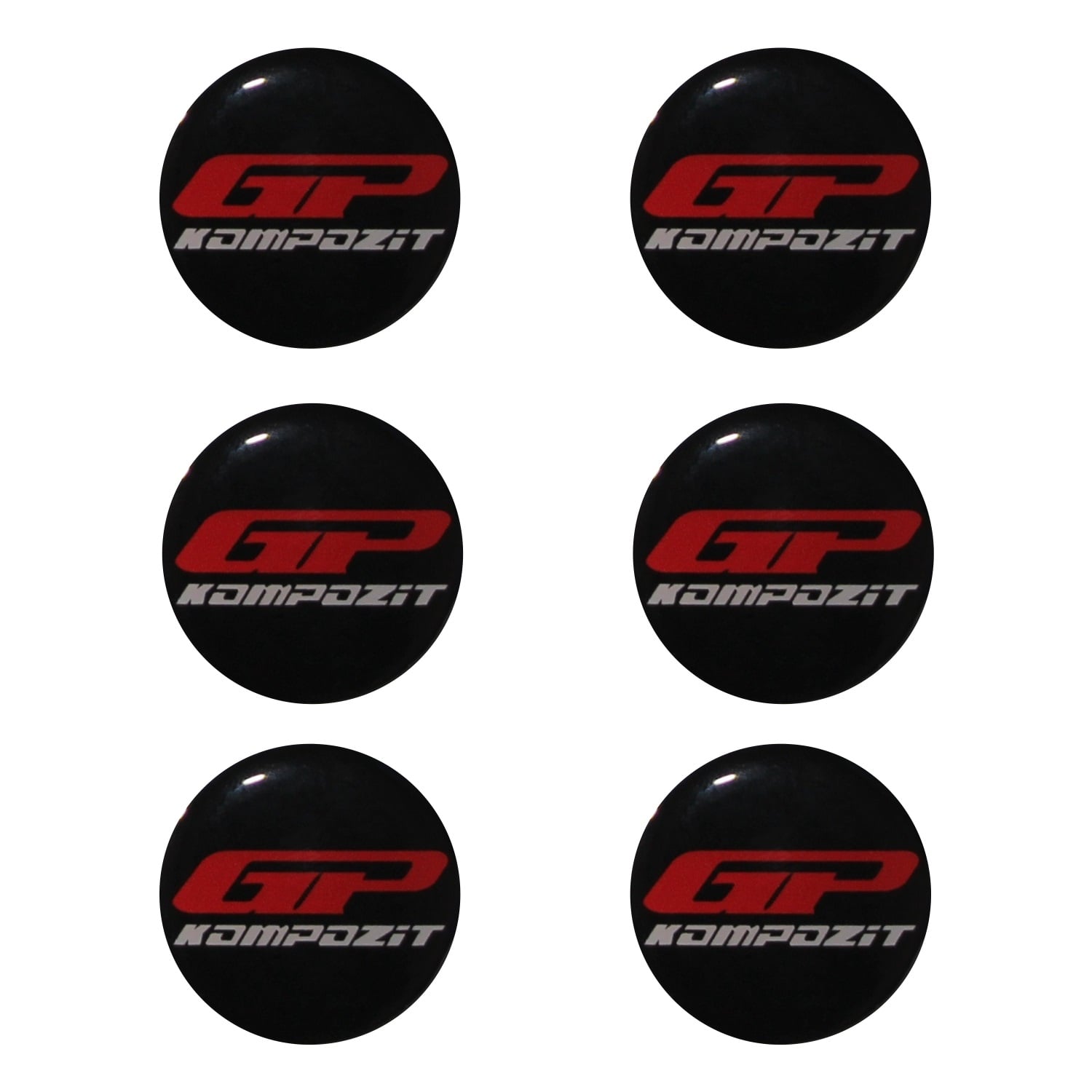 GP Kompozit Takoz Damla Etiket Sticker 6 Adet - Yedek Parça