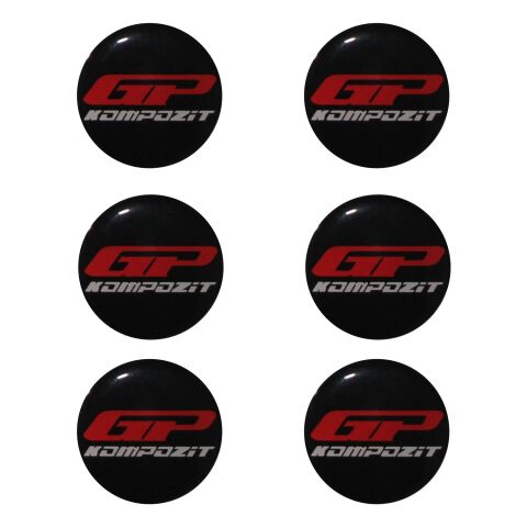 GP Kompozit Takoz Damla Etiket Sticker 6 Adet - Yedek Parça