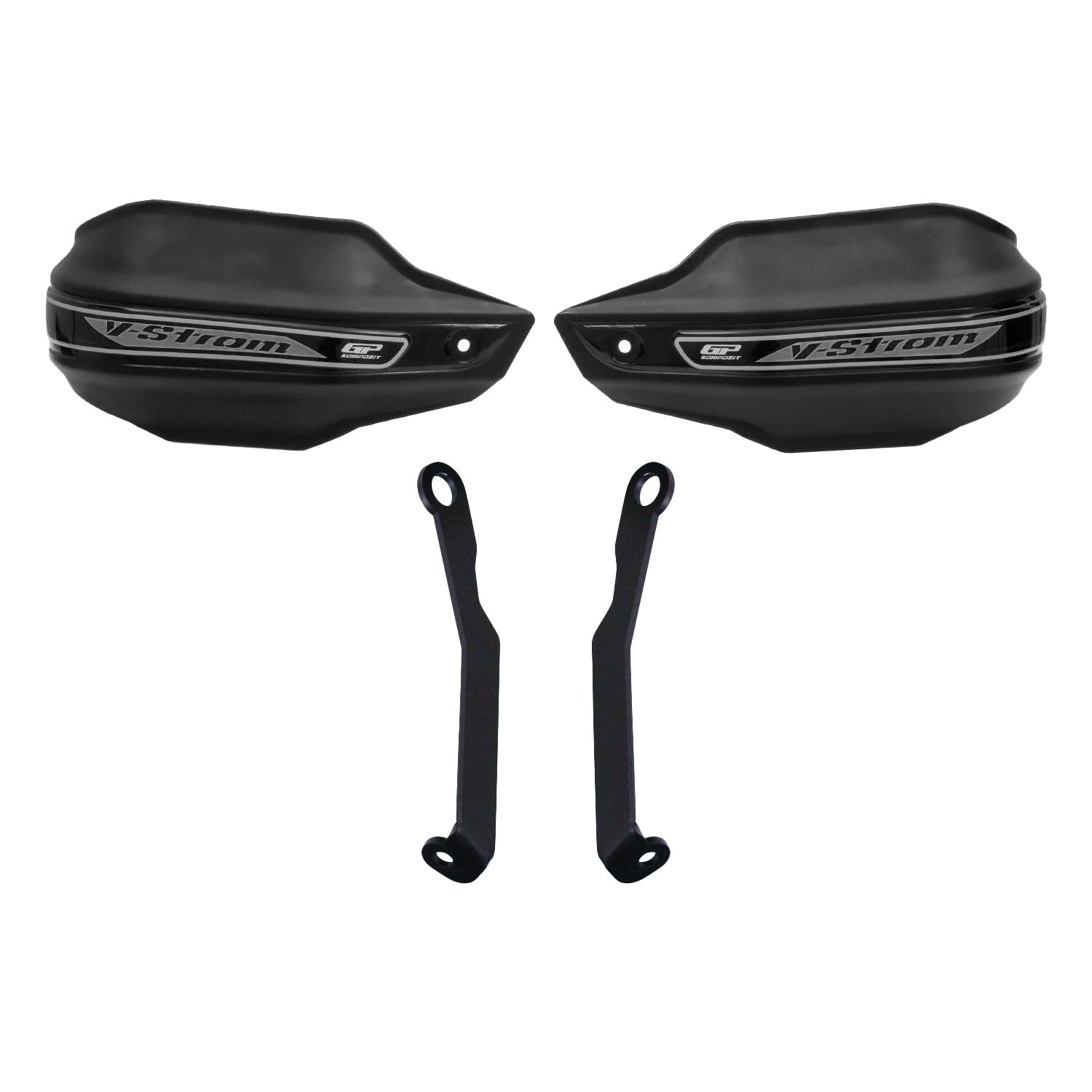 GP Kompozit Suzuki V-Strom 800 DE 2024-2025 Uyumlu Plastik Elcik Koruma Gri