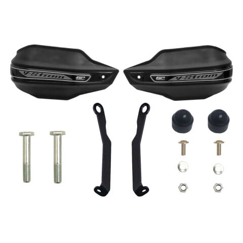 GP Kompozit Suzuki V-Strom 800 DE 2024-2025 Uyumlu Plastik Elcik Koruma Gri