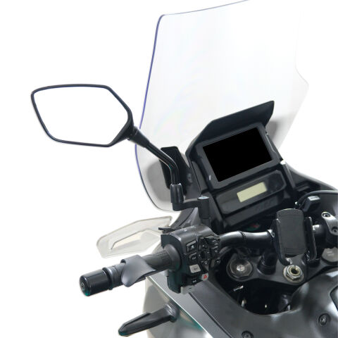 GP Kompozit Honda NT 1100 2022-2025 Uyumlu Ayna Genişletme Siyah
