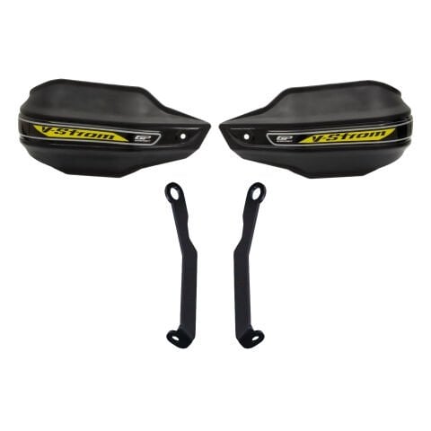 GP Kompozit Suzuki V-Strom 800 DE 2024-2025 Uyumlu Plastik Elcik Koruma Sarı