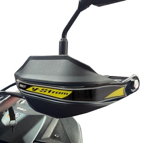 GP Kompozit Suzuki V-Strom 800 DE 2024-2025 Uyumlu Plastik Elcik Koruma Sarı