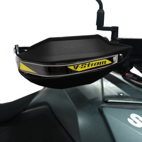 GP Kompozit Suzuki V-Strom 800 DE 2024-2025 Uyumlu Plastik Elcik Koruma Sarı
