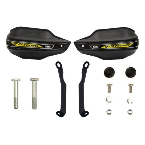 GP Kompozit Suzuki V-Strom 800 DE 2024-2025 Uyumlu Plastik Elcik Koruma Sarı