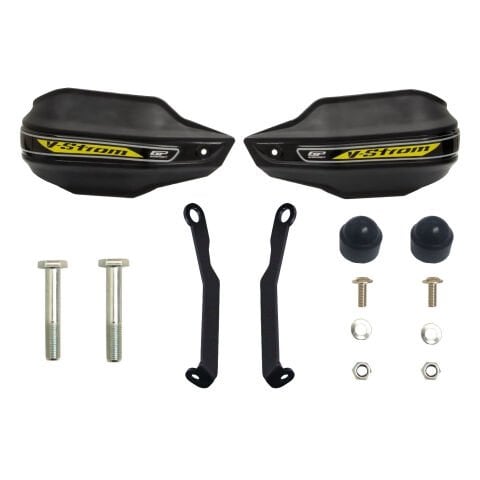 GP Kompozit Suzuki V-Strom 800 DE 2024-2025 Uyumlu Plastik Elcik Koruma Sarı