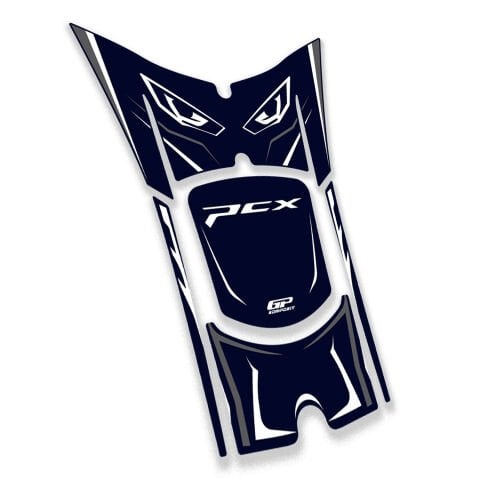 GP Kompozit Honda PCX 125 / 150 2025-2026 Uyumlu Tank Pad Mavi