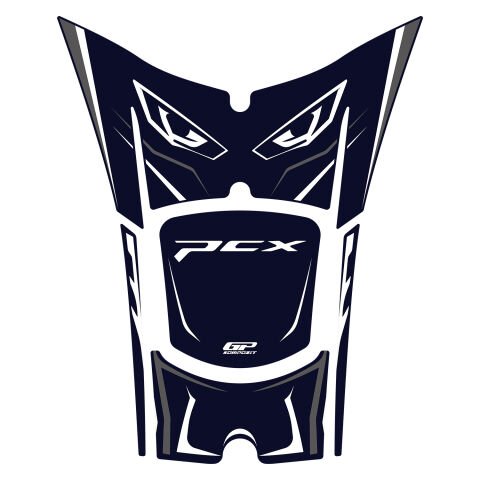 GP Kompozit Honda PCX 125 / 150 2025-2026 Uyumlu Tank Pad Mavi