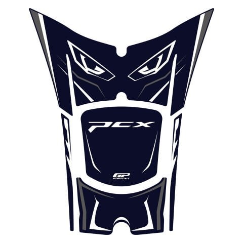 GP Kompozit Honda PCX 125 / 150 2025-2026 Uyumlu Tank Pad Mavi