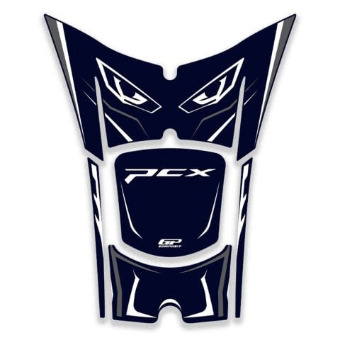 GP Kompozit Honda PCX 125 / 150 2025-2026 Uyumlu Tank Pad Mavi