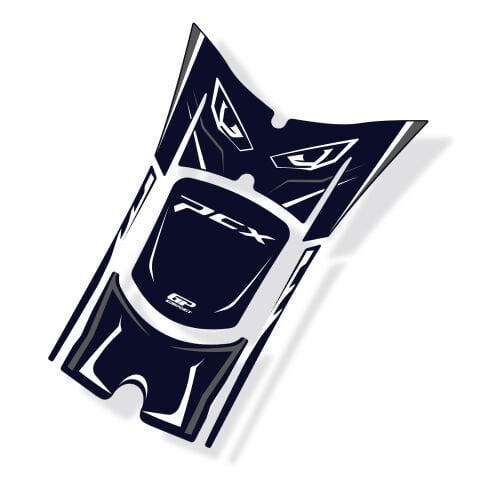 GP Kompozit Honda PCX 125 / 150 2025-2026 Uyumlu Tank Pad Mavi