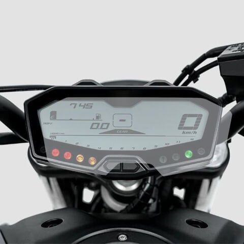 GP Kompozit Yamaha MT-07 2016-2021 Uyumlu Motosiklet Ekran Koruyucu Şeffaf