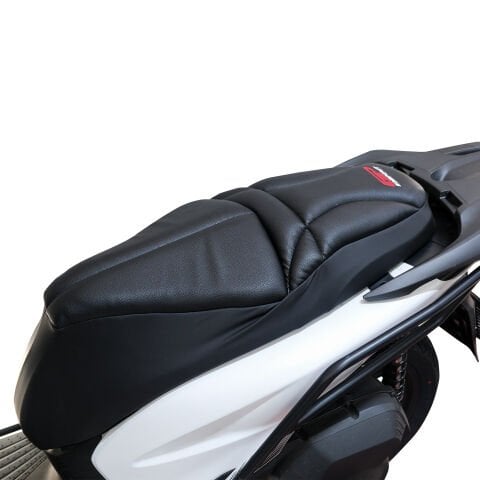 GP Kompozit Honda SH 125 2024-2025 Uyumlu Motosiklet Konfor Sele Kılıfı Siyah