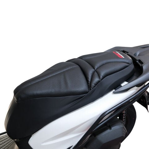 GP Kompozit Honda SH 125 2024-2025 Uyumlu Motosiklet Konfor Sele Kılıfı Siyah