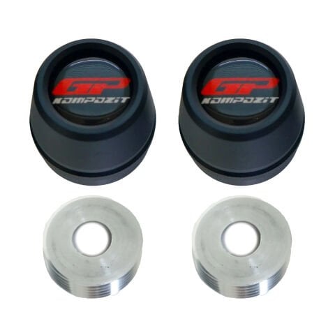 GP Kompozit Honda SH 125 2024-2025 Uyumlu Ön Aks Koruma Takozu Siyah