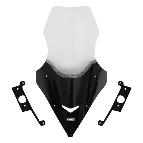 GP Kompozit SYM Jet X 125 2022-2025 Uyumlu Ön Cam Şeffaf