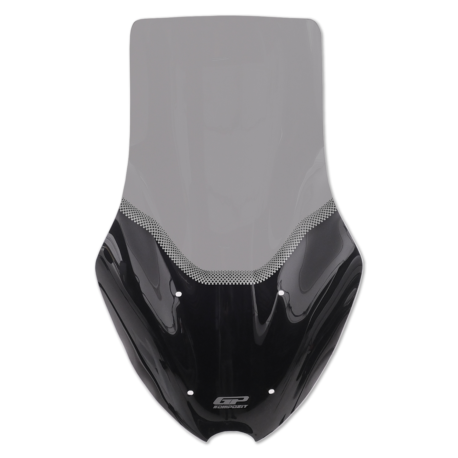 GP Kompozit Yamaha NMAX 125 / 155 2025-2026 Uyumlu Ön Tur Camı Füme