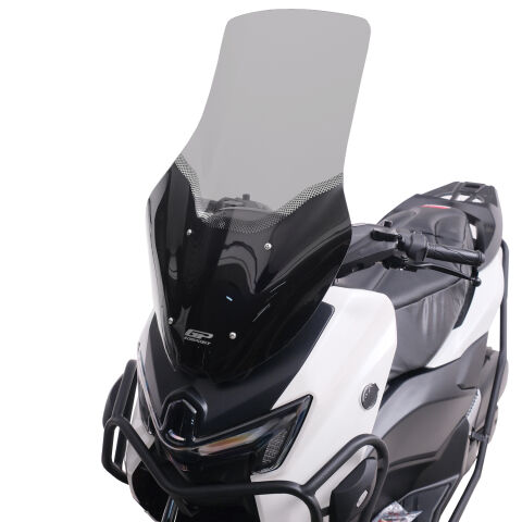 GP Kompozit Yamaha NMAX 125 / 155 2025-2026 Uyumlu Ön Tur Camı Füme