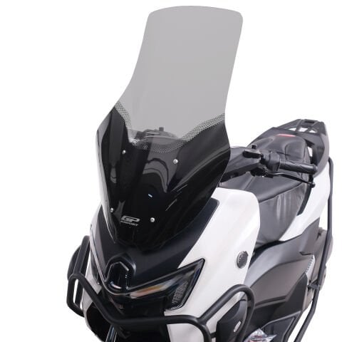 GP Kompozit Yamaha NMAX 125 / 155 2025-2026 Uyumlu Ön Tur Camı Füme