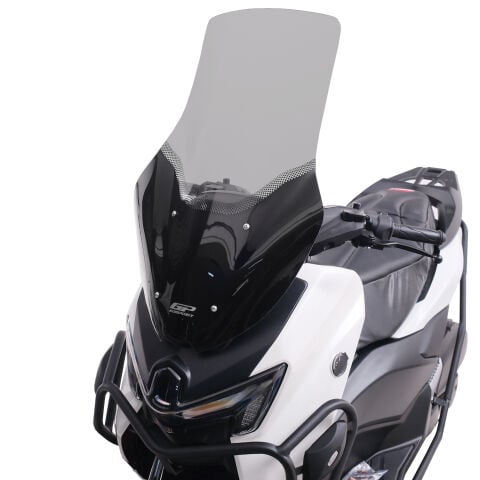 GP Kompozit Yamaha NMAX 125 / 155 2025-2026 Uyumlu Ön Tur Camı Füme