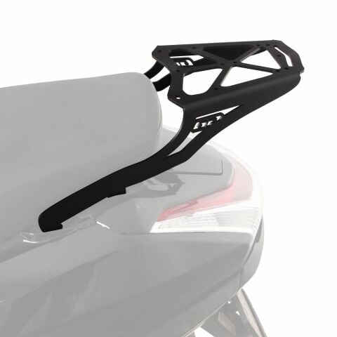 GP Kompozit Honda Activa 2023-2026 Uyumlu Arka Çanta Demiri Siyah