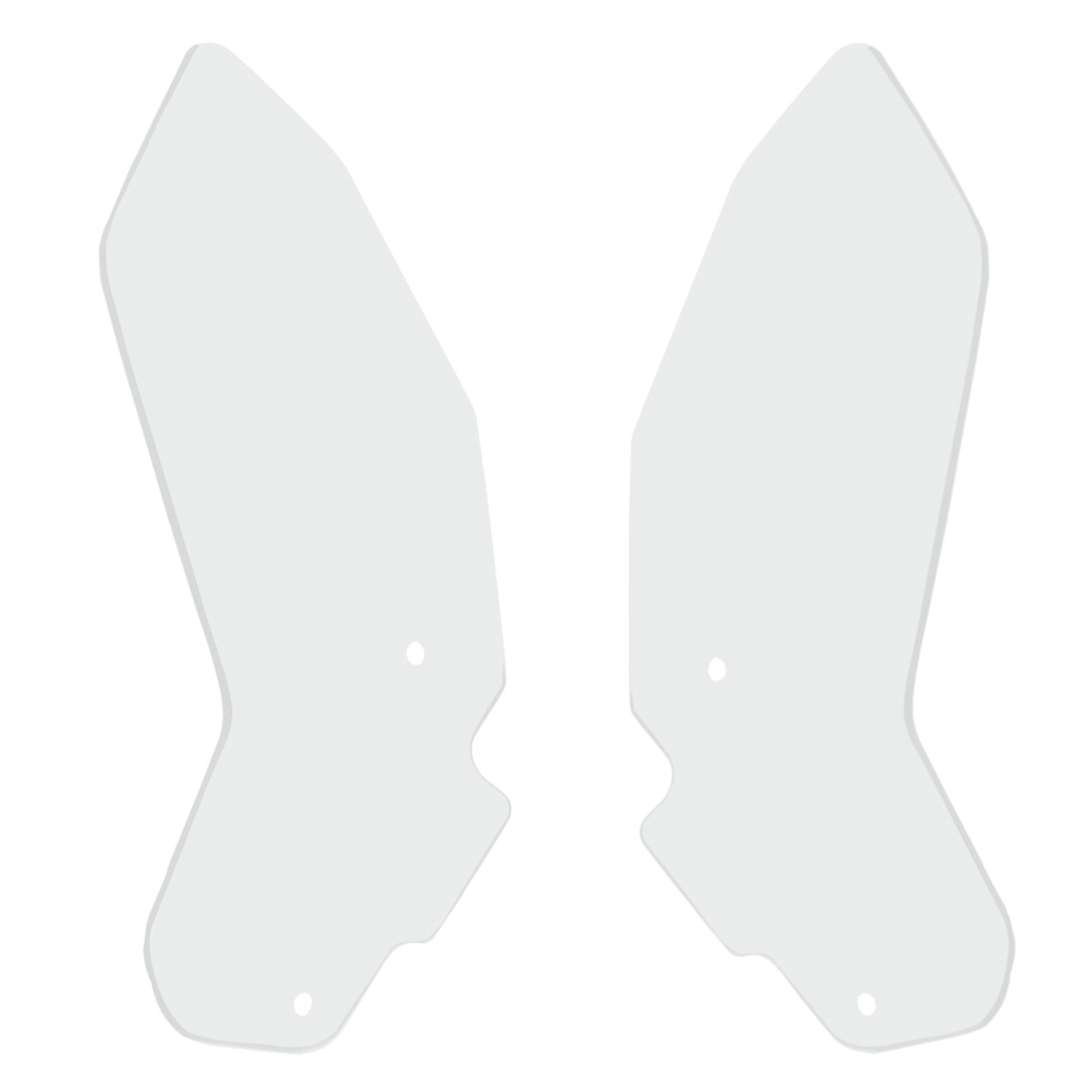 GP Kompozit Honda Gold Wing 2018-2023 Uyumlu Yan Deflektör Şeffaf