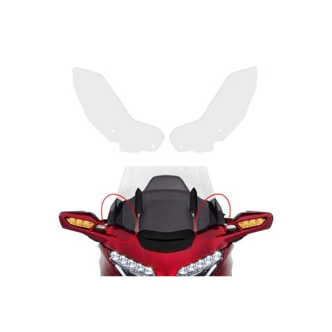 GP Kompozit Honda Gold Wing 2018-2023 Uyumlu Yan Deflektör Şeffaf