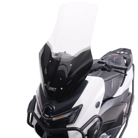 GP Kompozit Yamaha NMAX 125 / 155 2025-2026 Uyumlu Ön Tur Camı Şeffaf