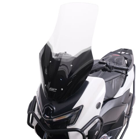 GP Kompozit Yamaha NMAX 125 / 155 2025-2026 Uyumlu Ön Tur Camı Şeffaf