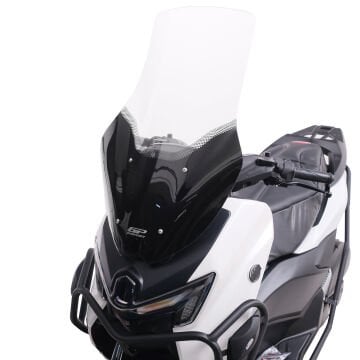GP Kompozit Yamaha NMAX 125 / 155 2025 Uyumlu Ön Tur Camı Şeffaf