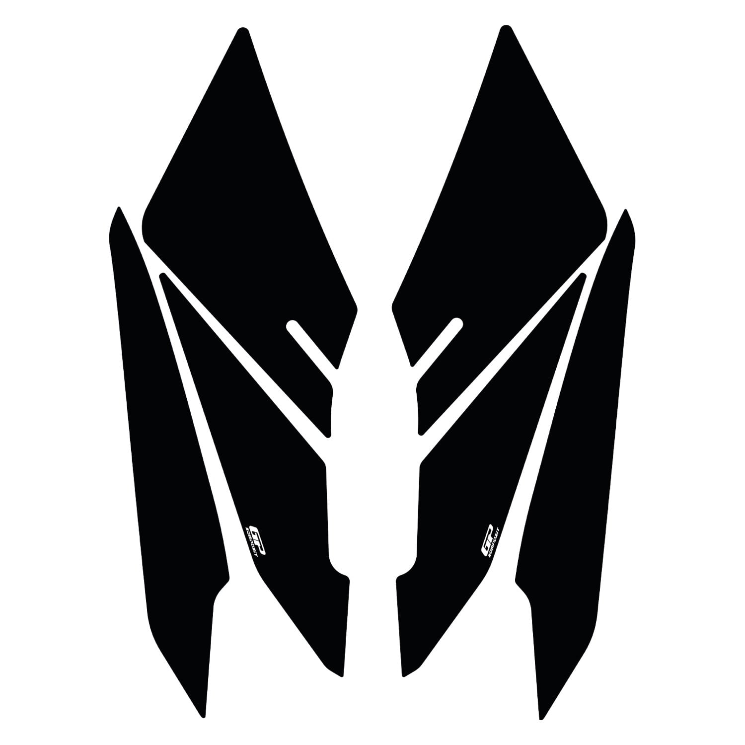 GP Kompozit Honda PCX 125 / 150 2025-2026 Uyumlu Yan Ayak Pad Siyah