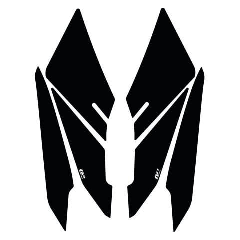 GP Kompozit Honda PCX 125 / 150 2025-2026 Uyumlu Yan Ayak Pad Siyah