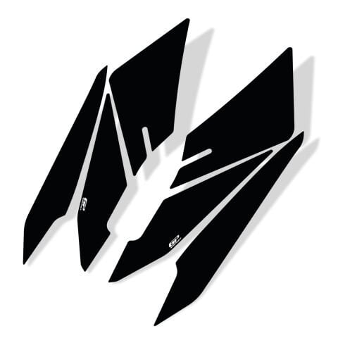 GP Kompozit Honda PCX 125 / 150 2025-2026 Uyumlu Yan Ayak Pad Siyah