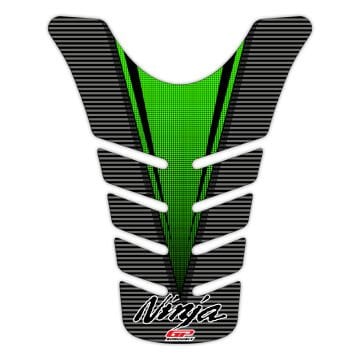 GP Kompozit Kawasaki ZX-6R 2009-2017 Uyumlu Tank Pad Yeşil
