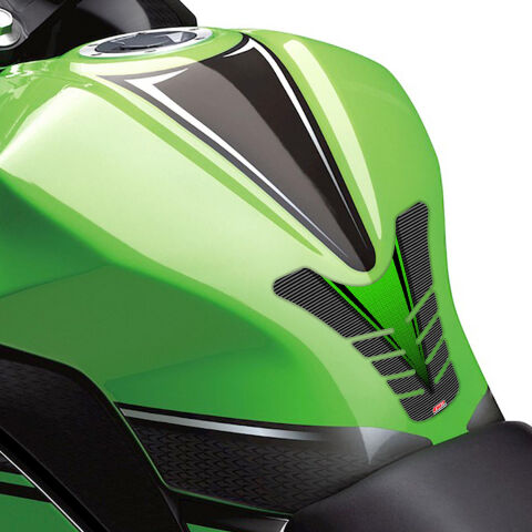 GP Kompozit Kawasaki ZX-6R 2009-2017 Uyumlu Tank Pad Yeşil