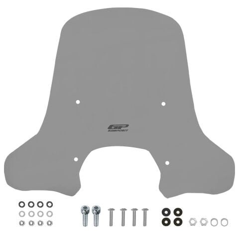 GP Kompozit Lambretta X300 2023-2024 Uyumlu Ön Cam Füme