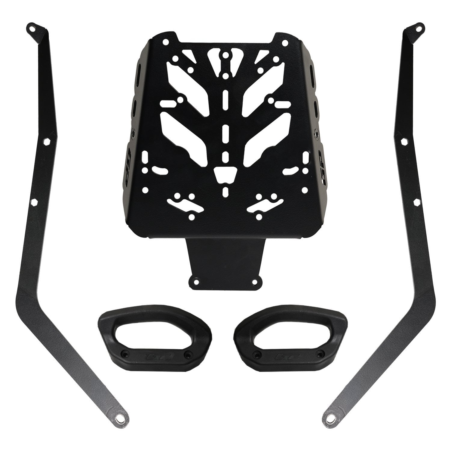 GP Kompozit Peugeot PM-02 2024-2025 Uyumlu Arka Çanta Demiri Siyah