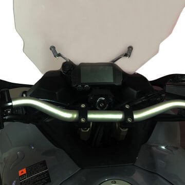 GP Kompozit Yamaha Niken GT 2018-2020 Uyumlu Düz Model Ön Cam Şeffaf