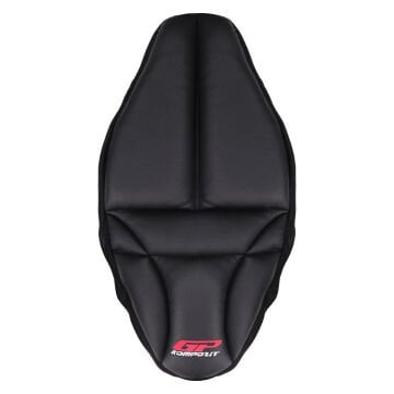 GP Kompozit Honda Dio 2021-2025 Uyumlu Fileli Motosiklet Konfor Sele Kılıfı Siyah