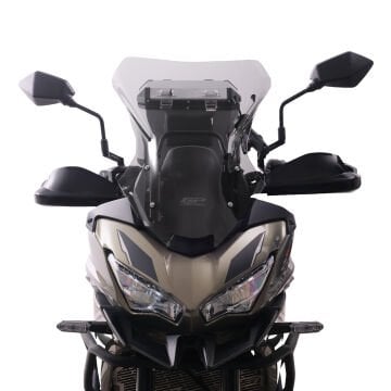 GP Kompozit Kawasaki Versys 650 2023-2025 Uyumlu Ön Cam Füme