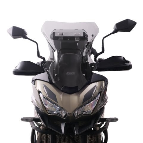 GP Kompozit Kawasaki Versys 650 2023-2025 Uyumlu Ön Cam Füme