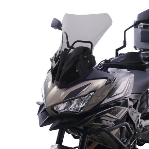 GP Kompozit Kawasaki Versys 650 2023-2025 Uyumlu Ön Cam Füme