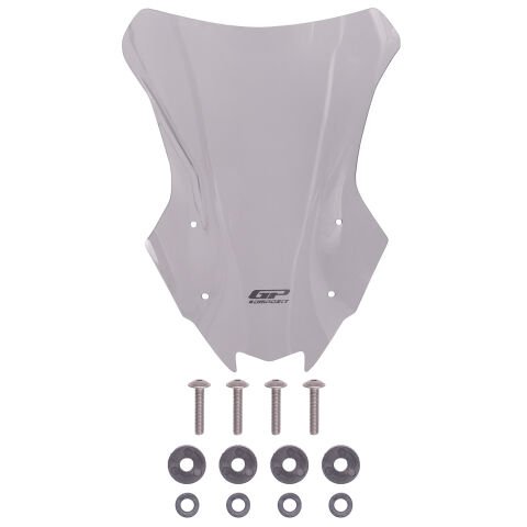 GP Kompozit Kawasaki Versys 650 2023-2025 Uyumlu Ön Cam Füme